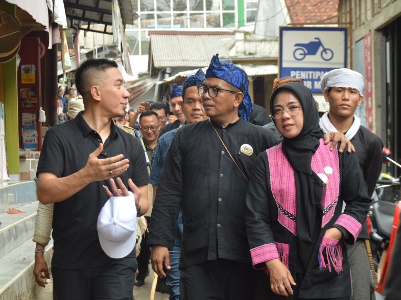 Dampingi Gubernur Andra Soni ke Baduy, Bupati Lebak Mochamad Hasbi Jayabaya Dukung Gerakan Tanam 70 Ribu Bibit Pohon